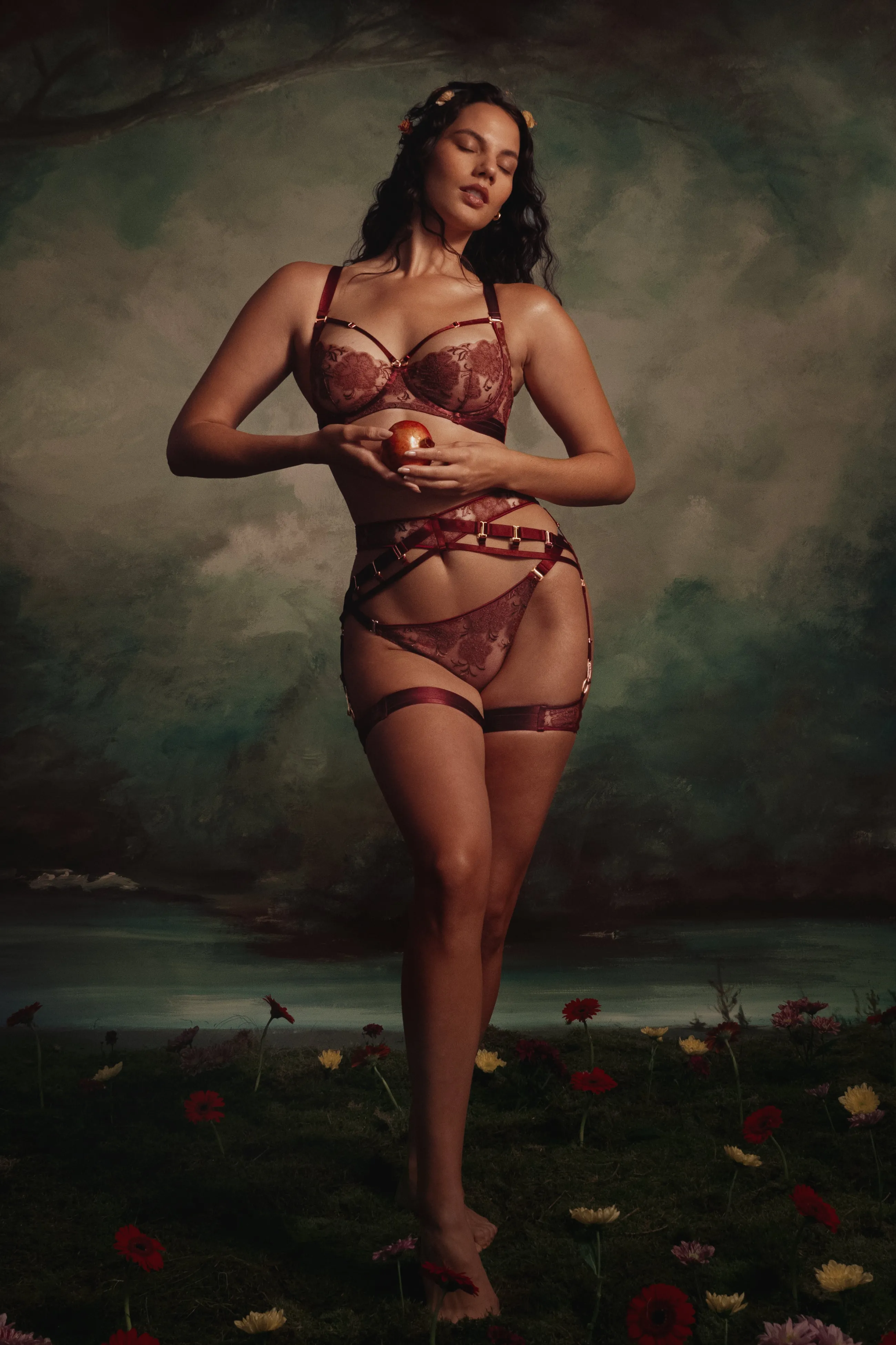 amaya_strap_suspender_8-1.webp Bordelle Amaya Strap Suspender | Lace | Suspenders