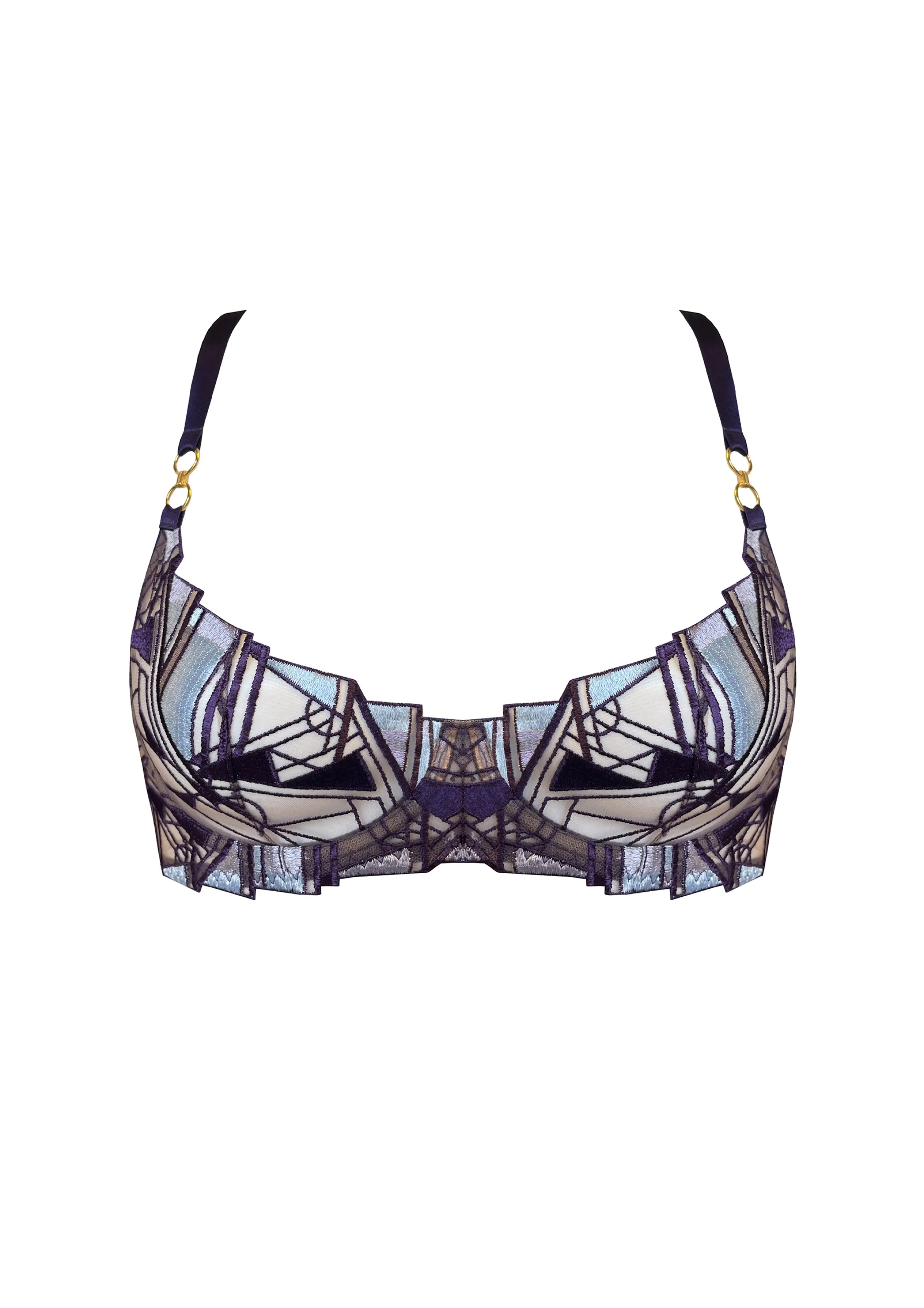 cubism_balconette_wire_bra_8.webp Bordelle Cubism Balconette Wire Bra | Lace | Bras
