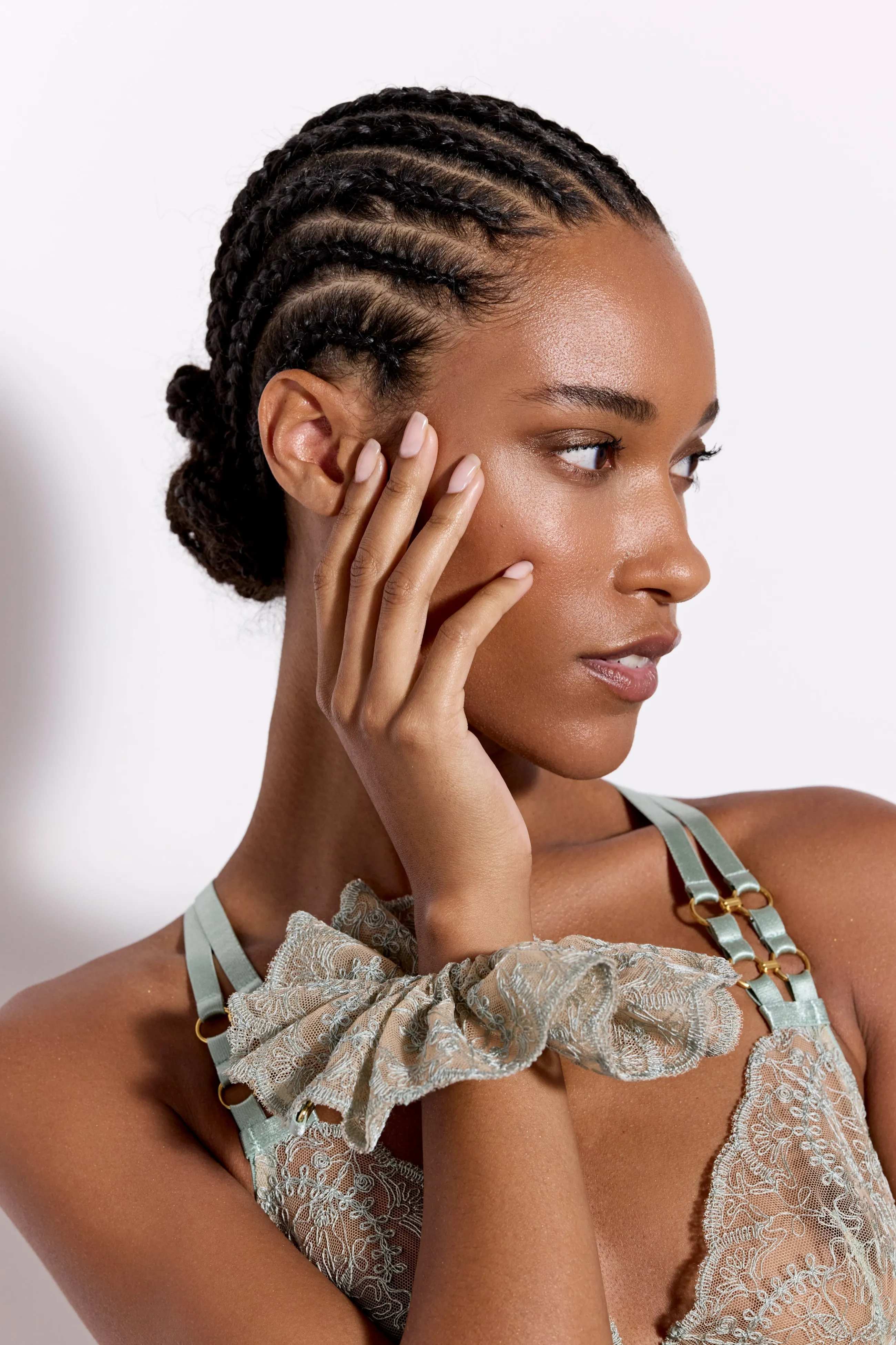 cymatic_oversized_scrunchie_3.webp Bordelle Cymatic Oversized Scrunchie | Scrunchies | Accessories