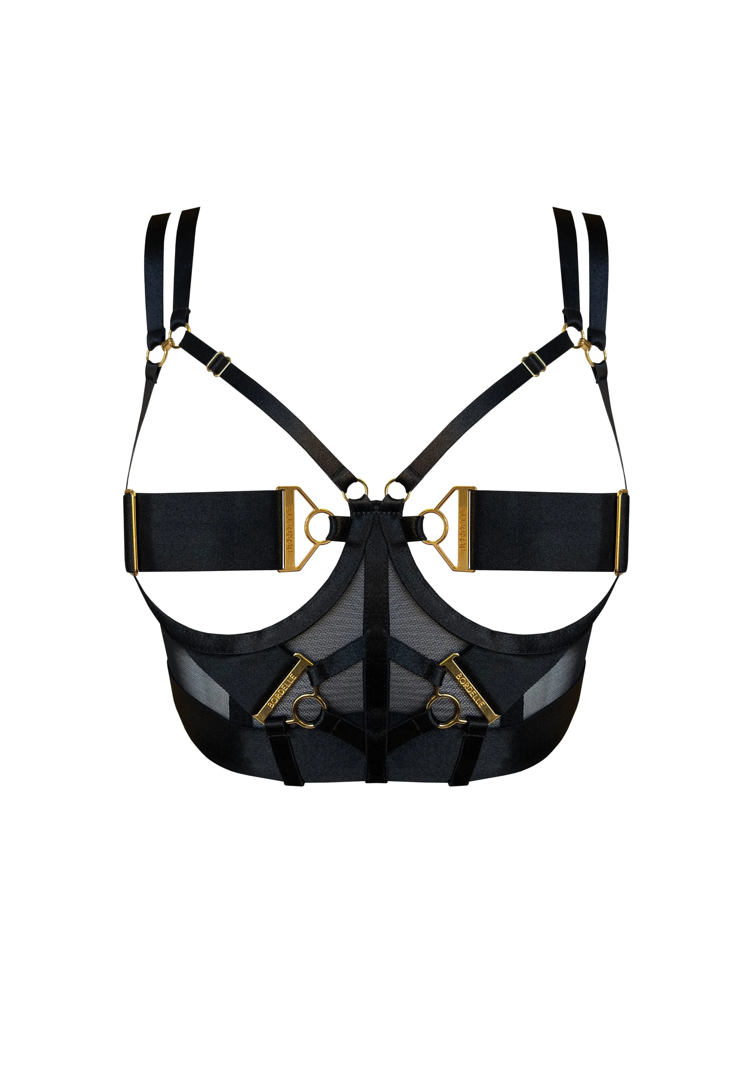 retta_bondage_bodice_bra_8.webp Bordelle Retta Bondage Bodice Bra | Ouvert | Bras