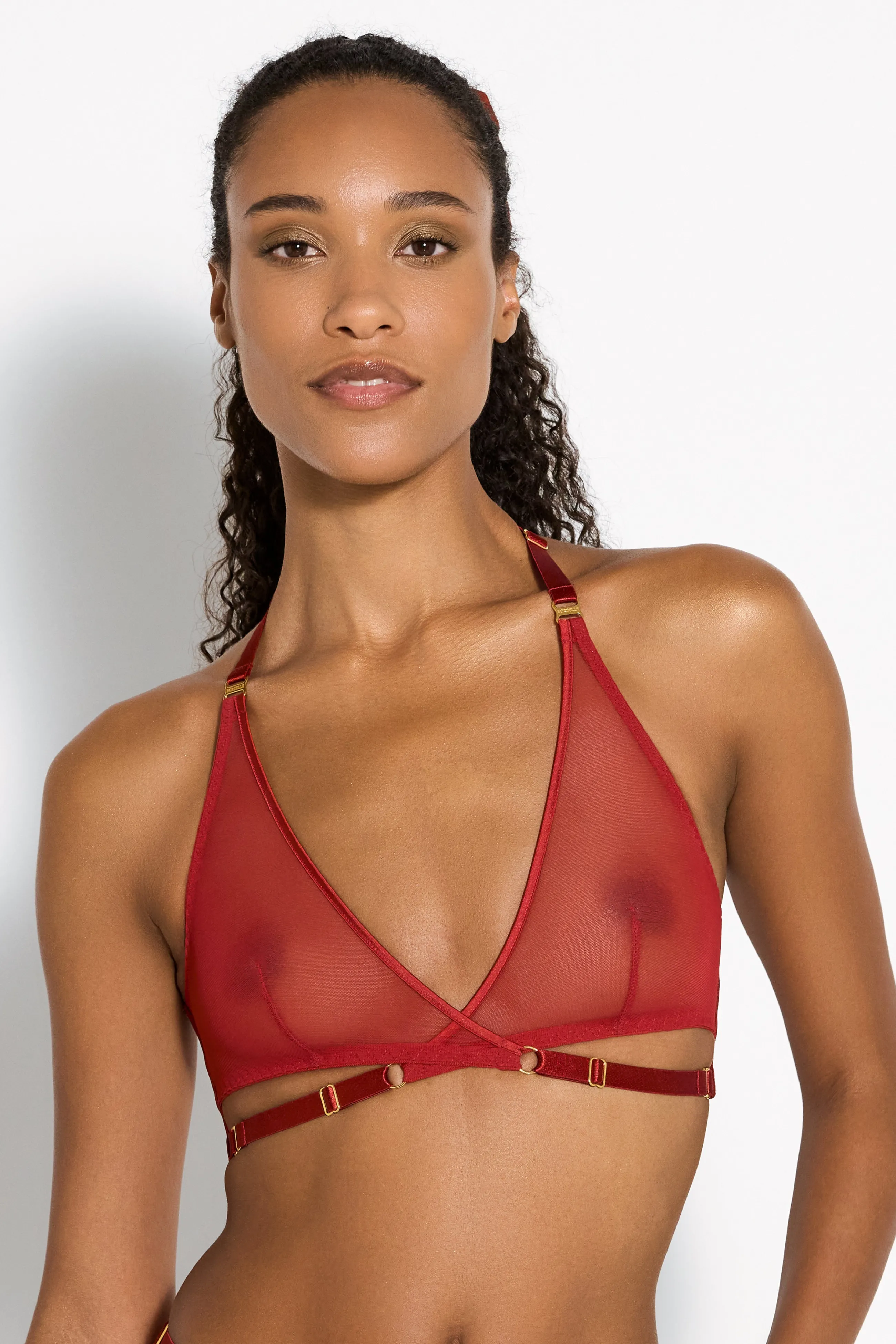 Bordelle Signature Mesh Wrap Bra | Bras