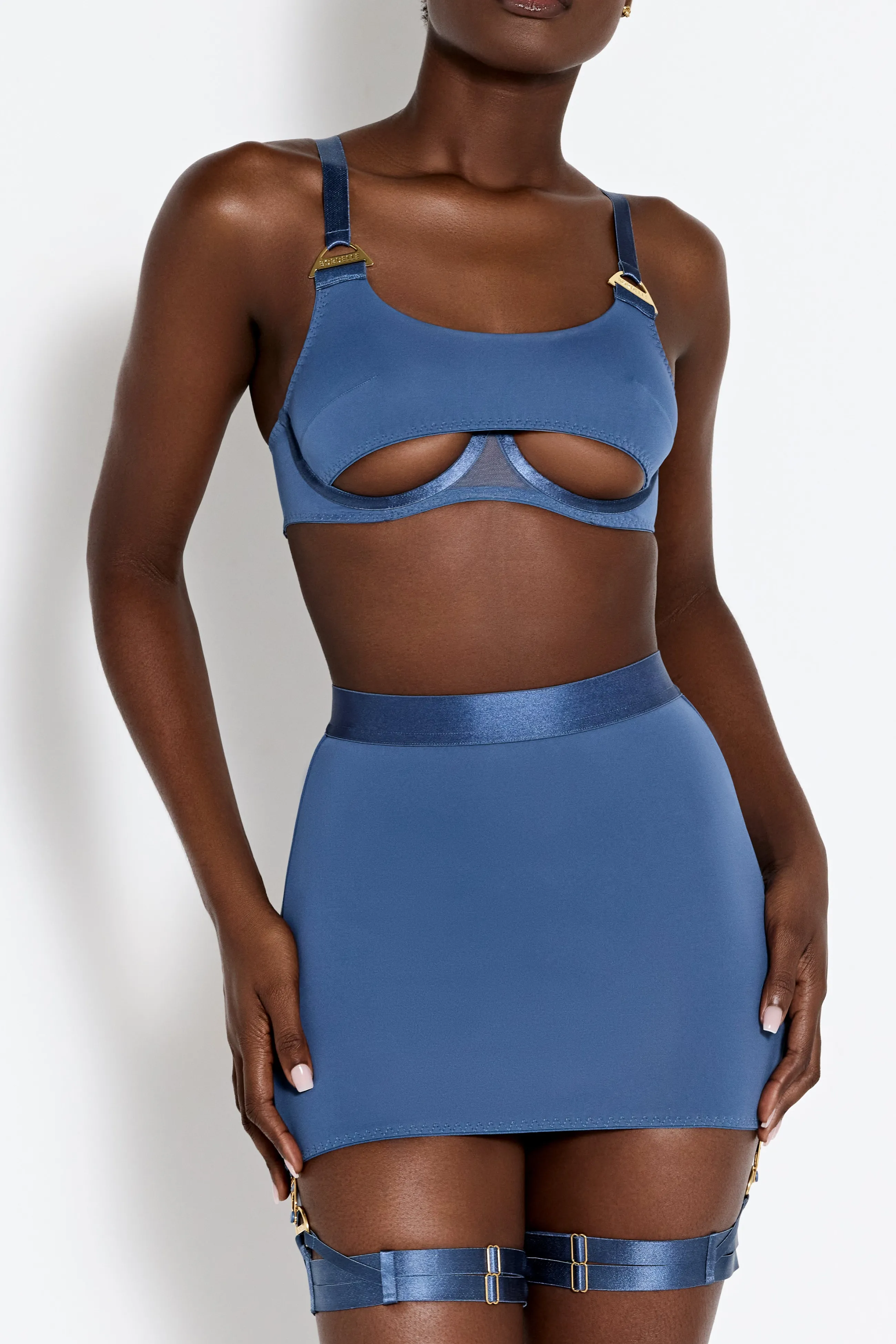 Bordelle Syra Open Back Skirt | Skirts | Bodywear